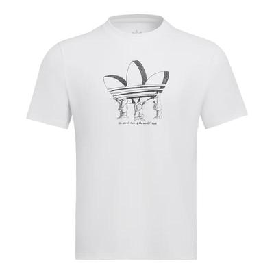 Adidas阿迪达斯三叶草男装T恤