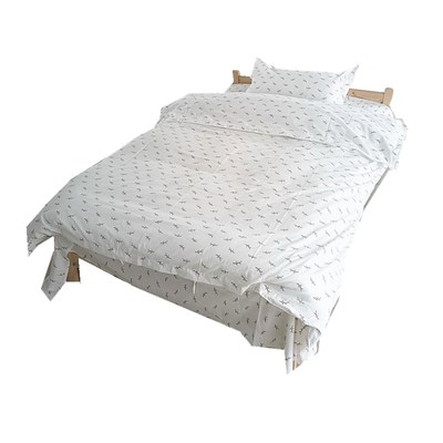 小麦穗花宾馆医院涤棉养老院被套