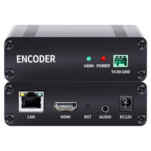 H.265编码器 电脑/收银机/财务录屏器rtsp/UDP/webRTC/ONVIF国标GB28181 兼容海康/大华私有协议 添加VNR储存