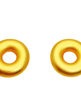 古法传承足金包银平安扣吊坠爆款