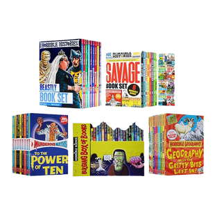 可怕的科学 Horrible Science 糟糕的科学英文原版小说 20册盒装 中小学生课外英语科普百科故事读物 可怕的历史同系列