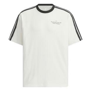 阿迪达斯男装春季新款GFX TEE1 印花运动休闲宽松短袖T恤KF2472