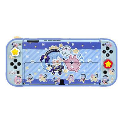 switch2保护套卡娜赫拉switch oled保护壳NS2硬壳软手柄lite星街