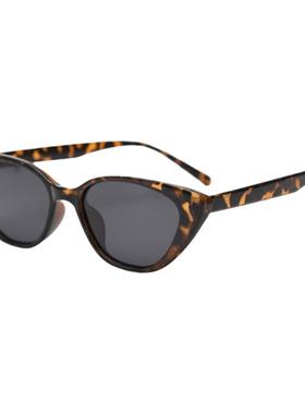 新款欧美猫眼偏光太阳眼镜潮男女时尚玳瑁高级感墨镜网红街拍ins