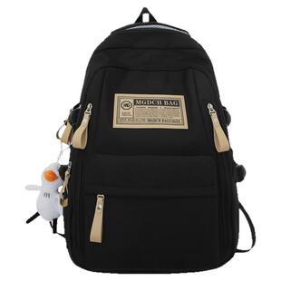 书包初中女生高中生结实耐用小学生大容量双肩包男大学生旅行背包