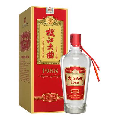 枝江大曲1988柔雅浓香风味