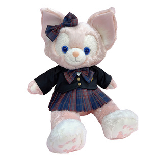 M号玲娜贝儿着替学院风黑色西装JK百褶裙可琦安衣服星黛露娃衣