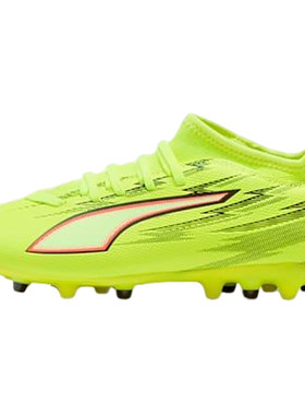 Puma/彪马正品2025冬季款儿童低帮系带耐磨足球鞋108973-01