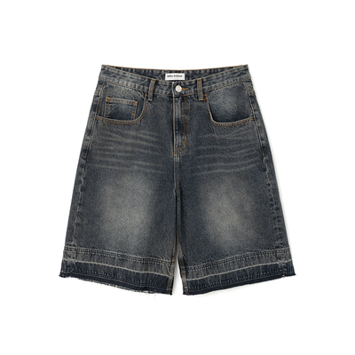 Millo Archive夏季新品百慕大水洗工艺复古女式牛仔短裤街头百搭