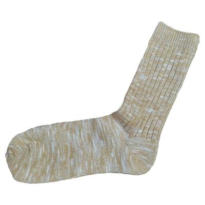 质量好秋冬粗线高筒男袜堆堆袜