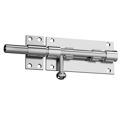 304不锈钢房间门插销大号阳台门锁扣大门木门固定卡扣式天地门栓