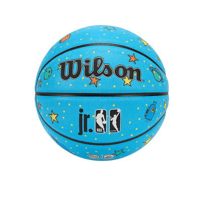 Wilson轻量星空蓝儿童4号PU篮球