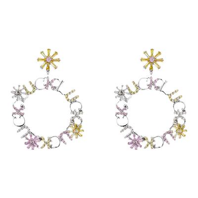 GlamEver蝴蝶结ins小众高级耳环