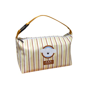 手提饭盒袋2025新款便当包上班族通勤带饭便携保温袋学生饭盒包