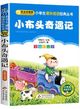 小布头奇遇记注音版孙幼军一二三四年级下册课外书必读小布头历险记小木头奇遇记故事书北京教育出版社