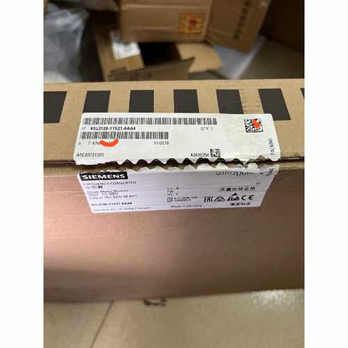 〔议价-可维修〕西门子6SL3120-1TE21-0AA4 全新仅拆封 库存 工业