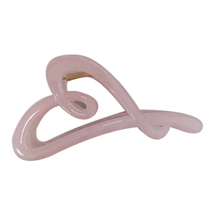 我爱你～气质爱心抓夹女后脑勺大号发夹2025高级感鲨鱼夹子头饰