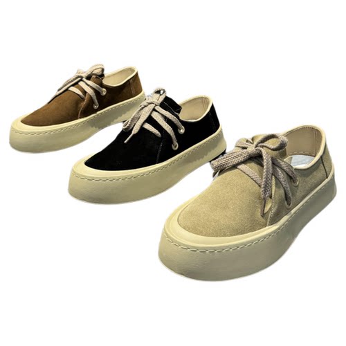 2025新款男款鞋乐福鞋休闲鞋板鞋男士帆布鞋潮流鞋子厚底增高真皮