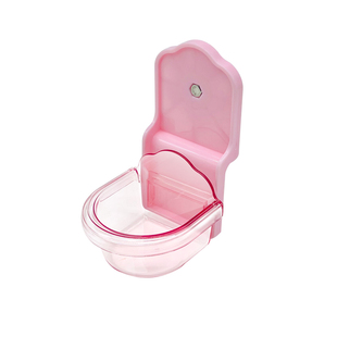 刺星球鹦鹉大容量水晶泡芙挂碗鹦鹉鸟笼牡丹玄凤零食外带固定食盒