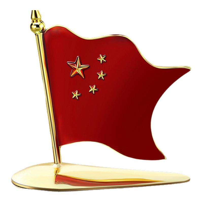 车载外小红旗车顶车头摆件