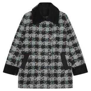 邱莹莹 HELA AOMI “奈尔.山茶95鹅绒”可溯源绵羊毛羽绒服送毛刷