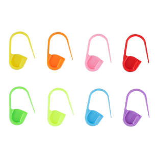 彩色记号扣缝合针编织工具手工diy织毛衣配件钩针小别针记号工具