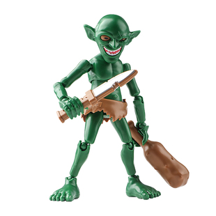 哥布林可动玩偶DIY多关节手办模型拼装积木人dummy13潮玩机甲人偶