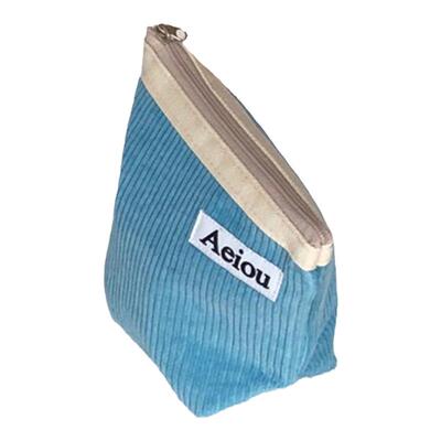 duye化妆包灯芯绒便携韩国