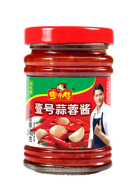 粤师傅下饭炒菜微辣蒜蓉辣椒酱