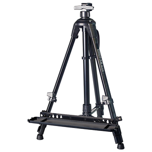 索普铝合金画架美术生专用画板支架式可折叠金属画画简易架子托盘