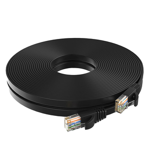 中视讯六类网线家用千兆宽带网络屏蔽高速cat6电脑连接路由器5m10