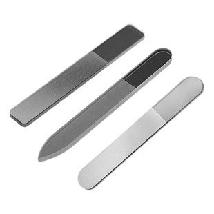 纳米玻璃亮甲指甲锉刀修型双面水晶指甲锉条抛光打磨亮甲砂条便携