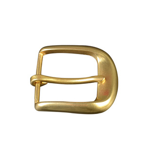 纯铜皮带扣头男纯黄铜针式裤带头马蹄扣头休闲腰带扣头皮带卡子