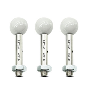 高精密五轴校准球陶瓷三次元三坐标标准球直径20/25mm校验基准球