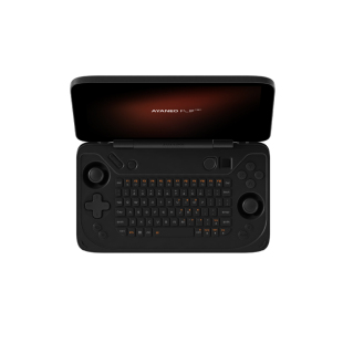 AYANEO FLIP KB 掌上游戏机 翻盖全键盘 120Hz高刷高亮屏AMD锐龙 7840U/8840U 霍尔摇杆Windows掌机