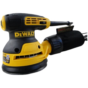 DEWALT 得伟 DWE6423 125mm 偏心手持式砂磨机 280W调速 原装正品