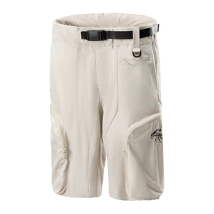 ECCO×白山联名胶囊系列 透气防泼水户外软壳短裤男EW251P005