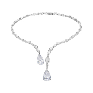 真爱之泪系列NanaJacqueline水滴开合项链女新款高级感轻奢锁骨链