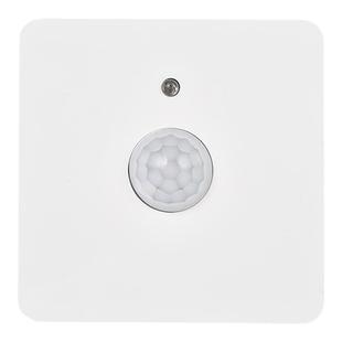 86型声控加人体感应开关智能语音控制LED灯楼道延时红外线传感器