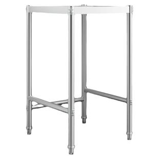 单层煤气罐架子厨房不锈钢置物架正方形单燃气双灶台家用收纳支架