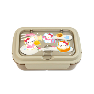 大容量卡通小新饭盒学生便携饭盒pp饭盒分格餐盒可微波上班族饭盒