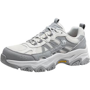 骆驼男鞋2026春夏新款户外登山鞋男网面透气情侣休闲运动老爹鞋女