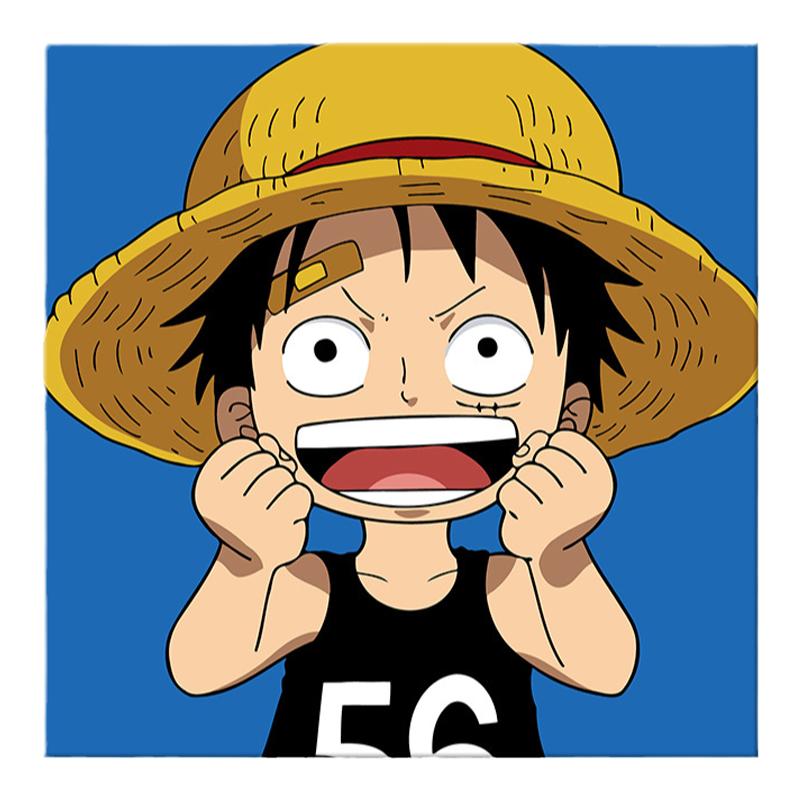 海贼王填色画diy涂鸦填色填充