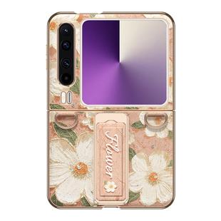 适用华为purax手机壳pura阔折叠x典藏版保护壳中轴全包防摔外壳女士高级感px腕带支架带挂绳斜挎指环2025新款