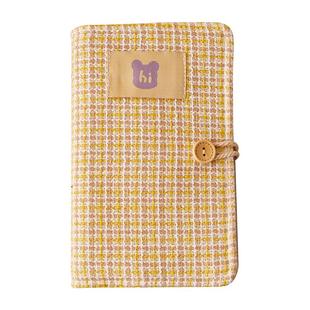 小香风存钱本新款大容量防水防污活页存钱册网红人民币收纳包儿童理财现金纪念钞纸币钱币收藏收纳册存钱夹