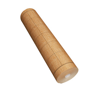 复古宣纹理纸蜡染麻布格子长卷竖行长卷半生半熟书法练习毛笔字纸