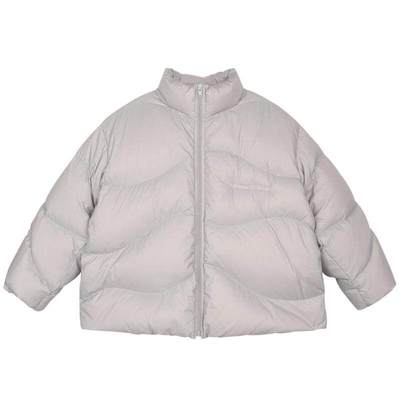 宽松短款立领羽绒服pomme蓬马