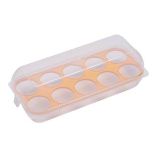 日本进口冰箱侧门鸡蛋收纳盒放鸡蛋架托厨房专用分装整理盒置物架