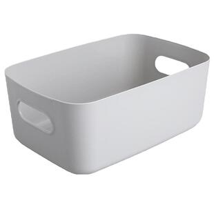 居家家杂物收纳盒桌面塑料盒子化妆品整理盒厨房储物盒零食收纳筐