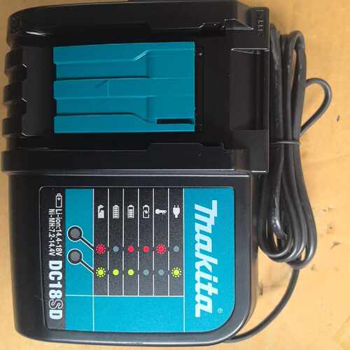 牧田18v充电器DC18SD有编号锂电充电器牧田18v标充，